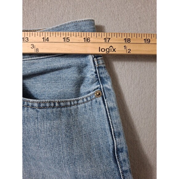 J Crew Jeans Men's 33x32 Blue Denim The Driggs Straight Faded Prepy School - Picture 5 of 9